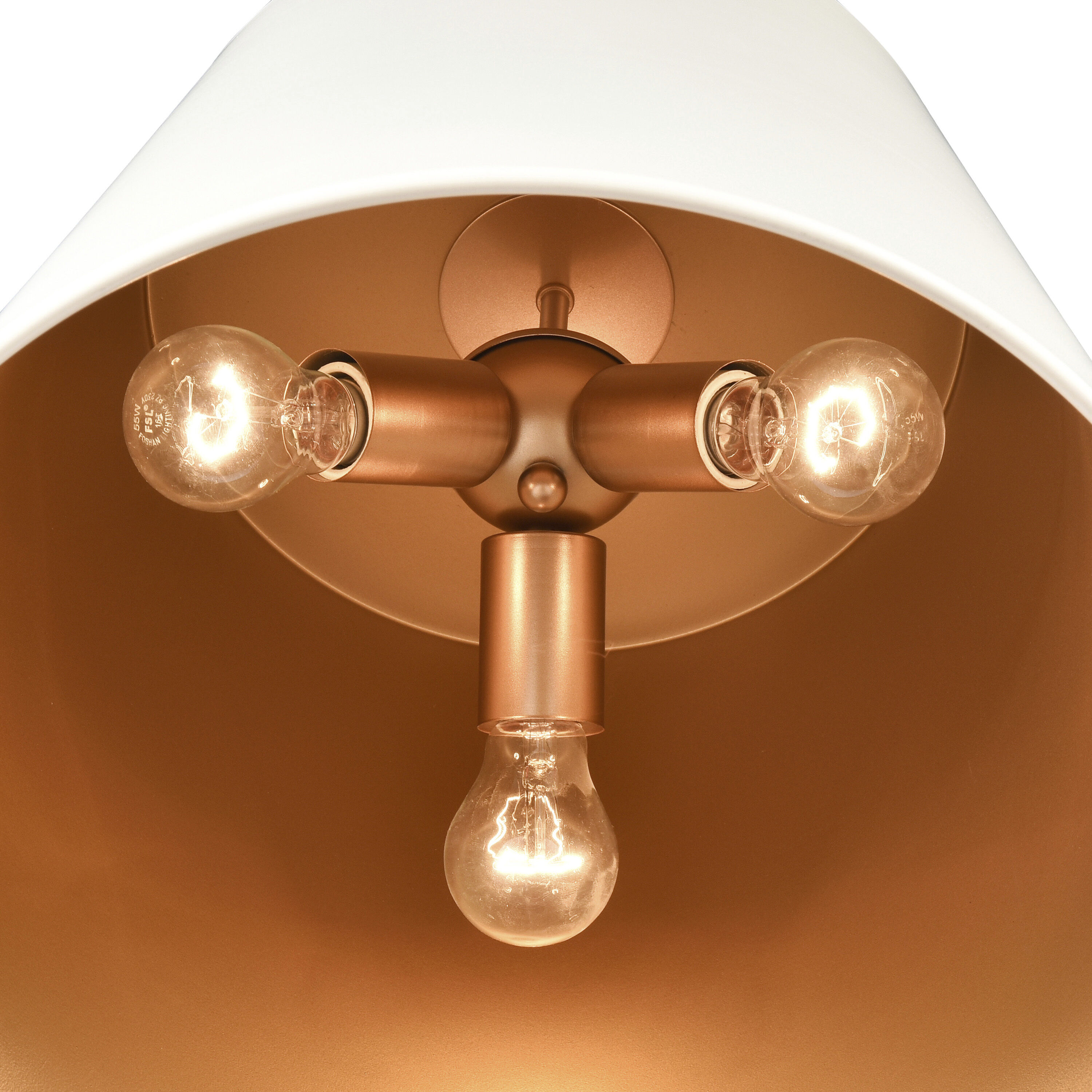 Allson 3 Light 16 inch Matte White Pendant Ceiling Light